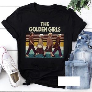 Golden Girls Abbey Road T-Shirt, Abbey Road Unisex T-shirt Gift For Fan